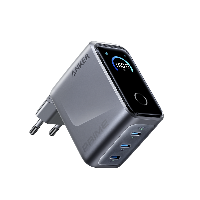Anker Prime Ladeger?t (160W, 3 Ports, GaNPrime??