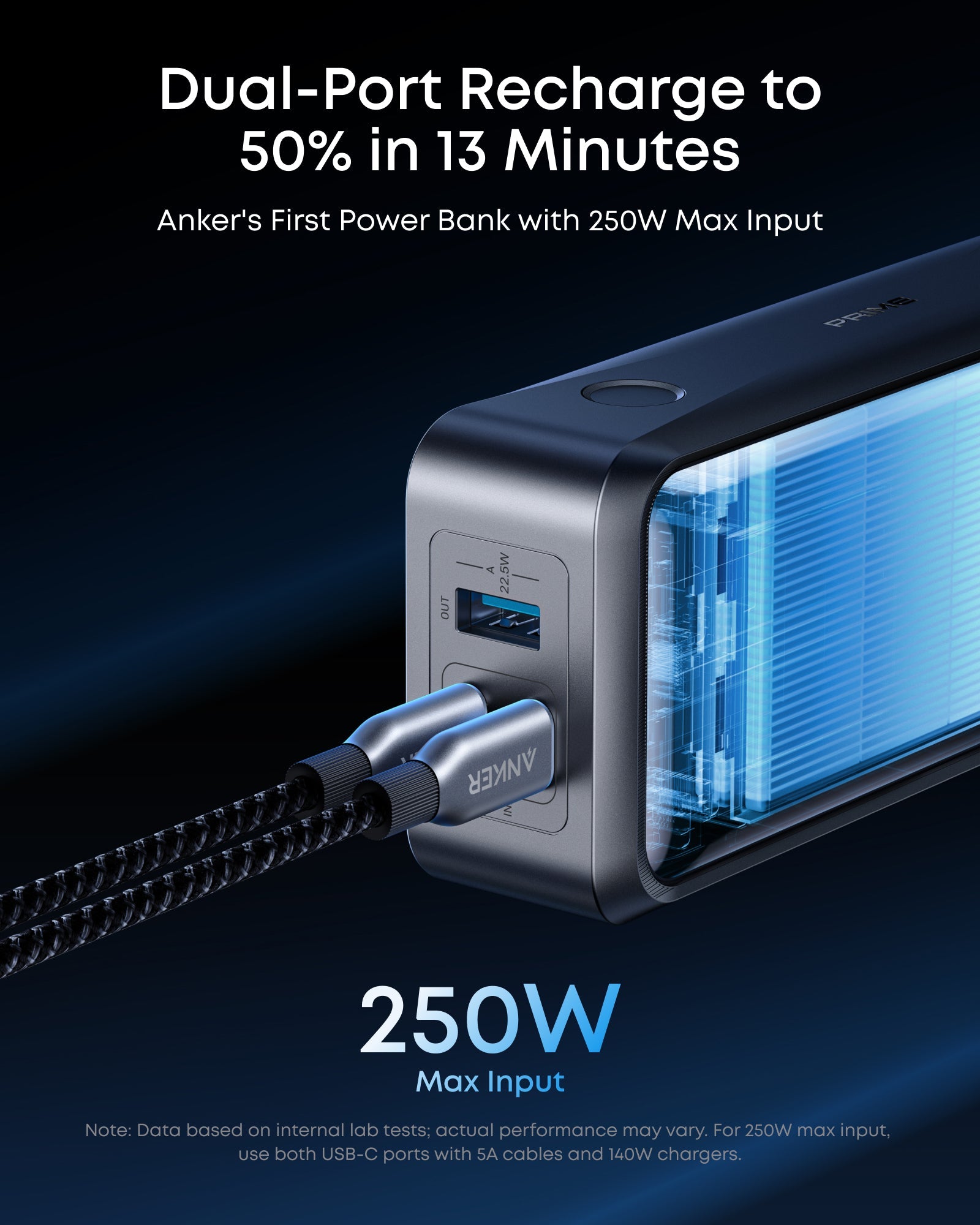 Anker Prime Power Bank (26K, 300W) and 100W Charging Base - Image 5
