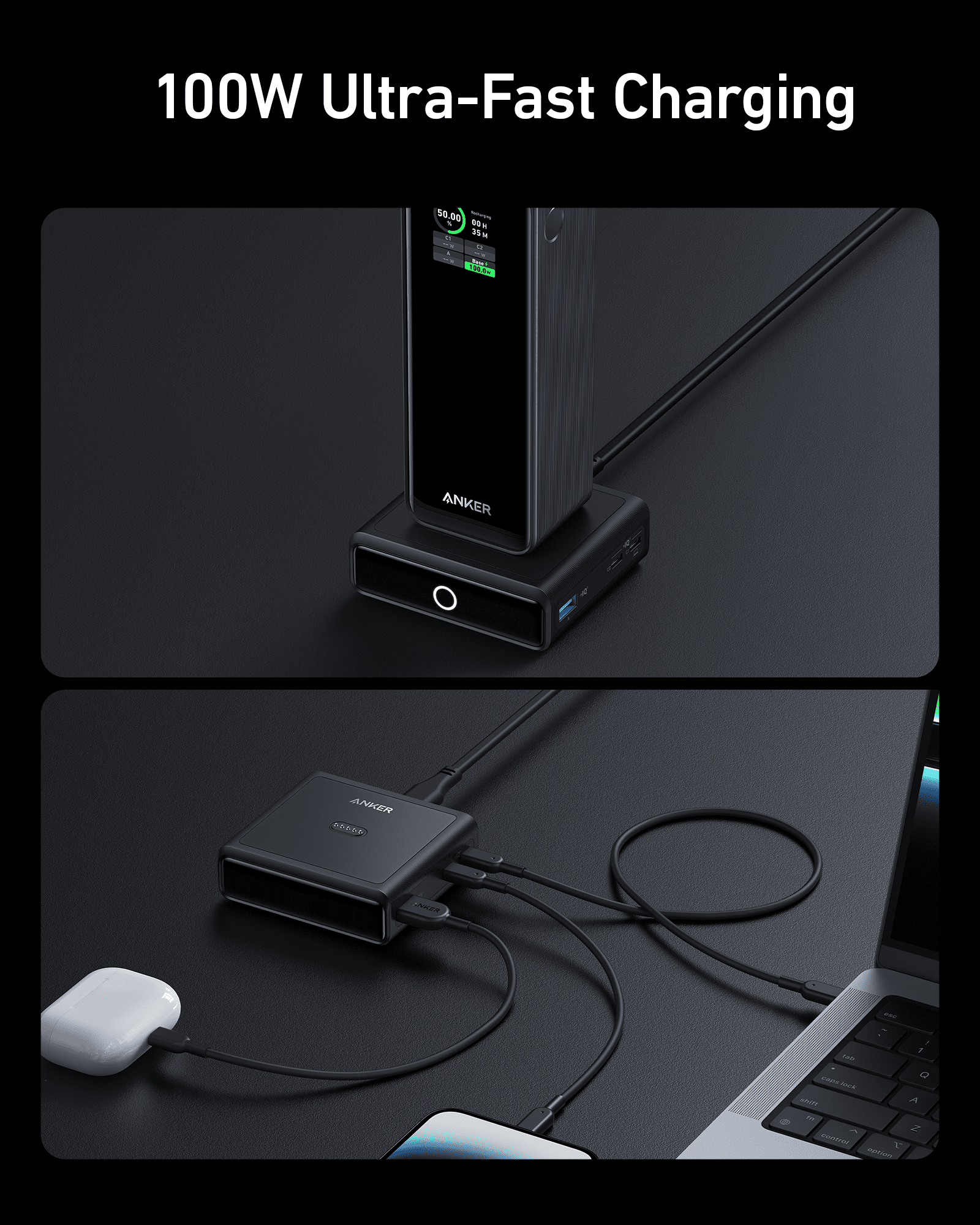 Anker Prime Power Bank (26K, 300W) and 100W Charging Base - Image 13
