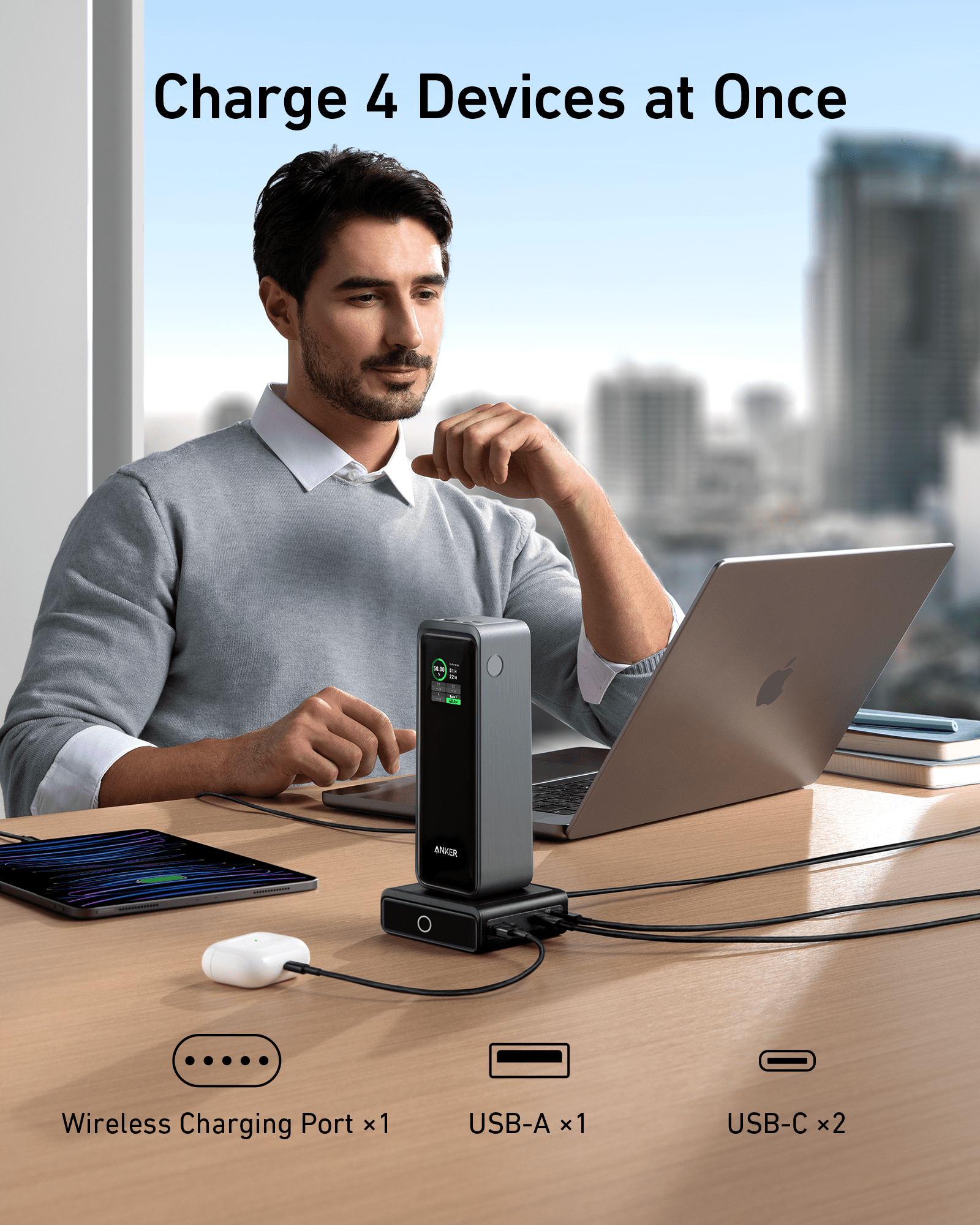 Anker Prime Power Bank (26K, 300W) and 100W Charging Base - Image 14