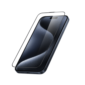 Anker Easy Fit Screen Protector Kit (ShieldX Glass, HD, 2-Pack)-iPhone 15 Pro